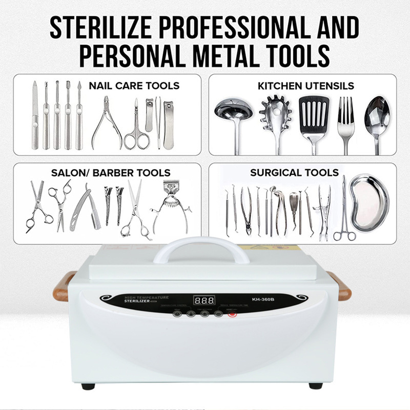 Steriliseerimiskapid erinevatele metalltööriistadele