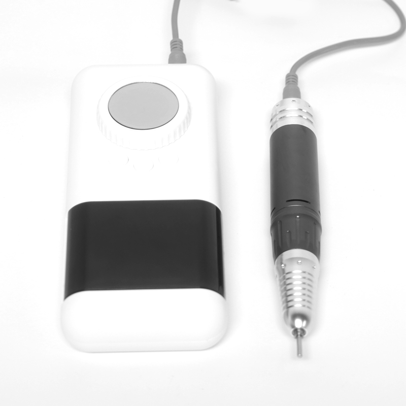 Valge kaasaskantav elektriline küünepell